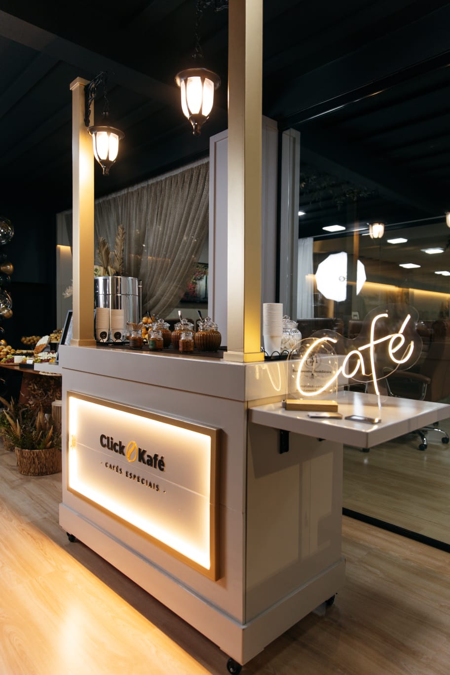 Estação Paris da Click Kafé em evento