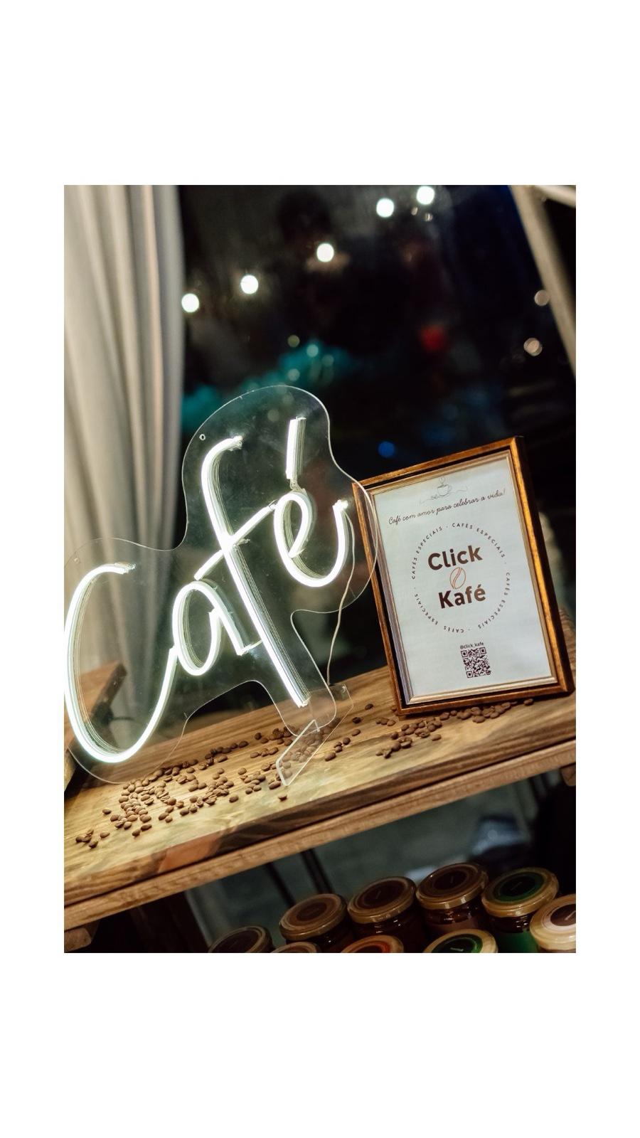 Experiência Integrada - Click Kafé integrada ao espaço do evento